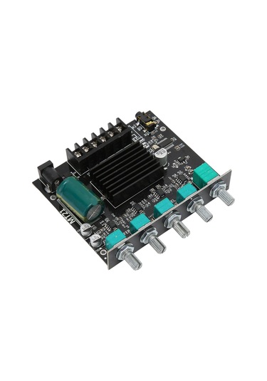 Konesam 2.1 Kanal Bluetooth 5.0 Güçlü Amfi Kartı, 50w+50w+100w Çıkış, Aux Girişi, Tekerlekli Regülasyon, Ters Bağlantı Ve Aşırı Isı Koruması, 4-8ω Hoparlör Uyumlu