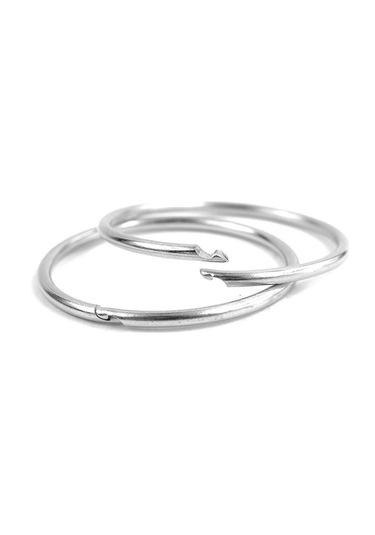 Homyl 10 Adet Bölünmüş Anahtarlık Yüzük Gümüş-38mm Gümüş-38mm Gümüş