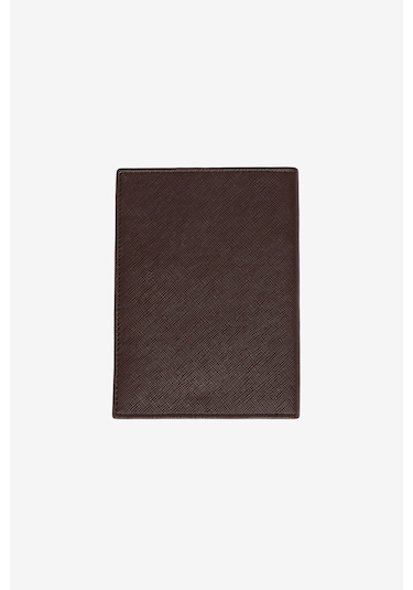 Ac&co / Altınyıldız Classics Erkek Kahverengi Özel Hediye Kutulu Suni Deri El Yapımı Pasaportluk Kahverengi