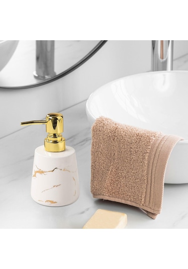 Suntek Banyo Otel Tezgahı Beyaz Için Sabunluk Boş Banyo Sıvı Kabı Beyaz