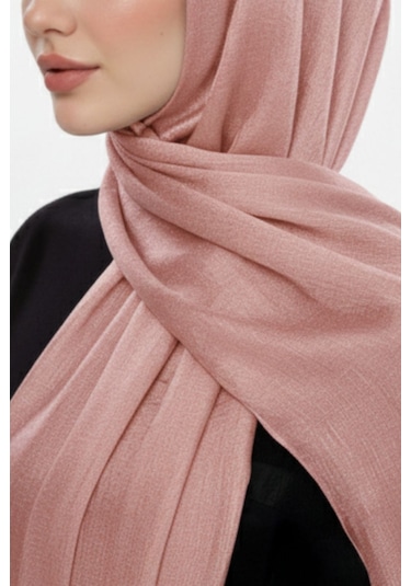 Mizalle Sim Dokulu Pembe Şal Pembe