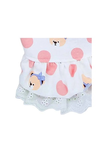 Best Golden Monkey Köpekler İçin Pembe Puantiyeli "mişa" Elbisesi 397048700