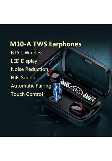 Time&Tech M10 Bluetooth 5.4 Kulak İçi Oyuncu Kulaklığı