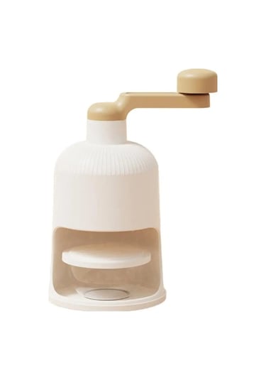 Jialan Manuel Buz Kırıcı Makine Paslanmaz Çelik Bıçaklar Buz Beyaz