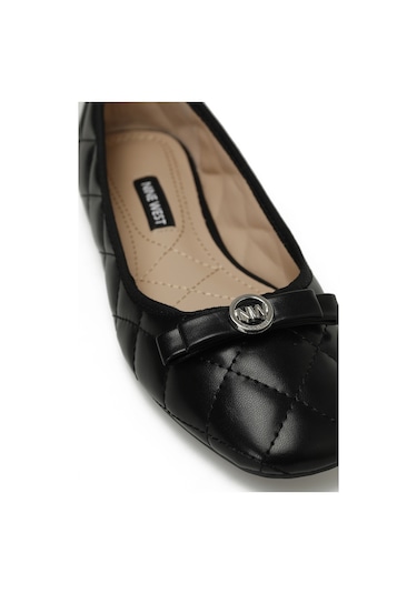Nine West Valerına 3fx Siyah Kadın Babet 000000000101337739 Siyah