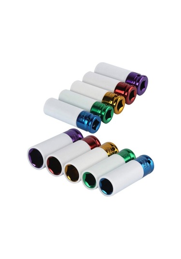 Sones In 1 15/17/19/21/22mm Lokma Seti Lastik Değiştirme Anahtarı Kafası Tekerlek Koruma Kılıfı