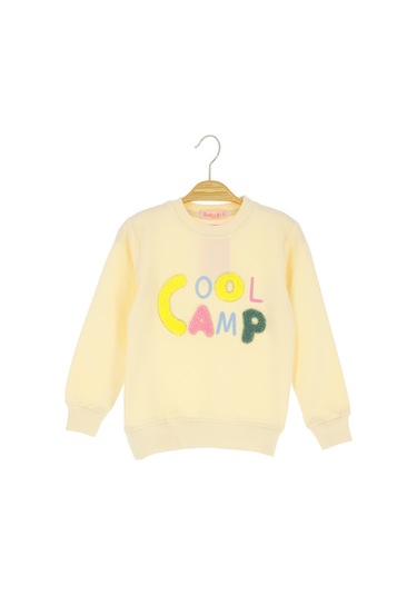 Kız Çocuk Sweatshirt KREM