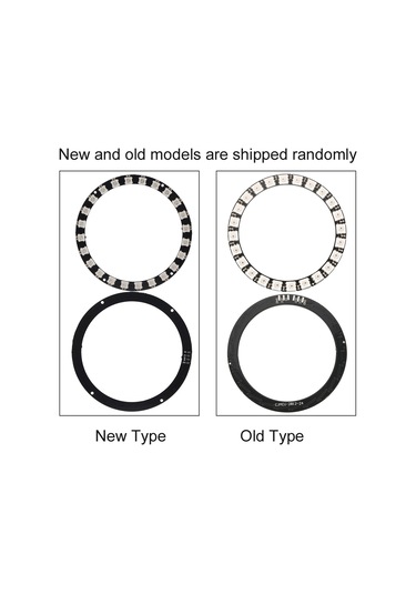 Xiyyadms 24 Adet Adreslenebilir Rgb Led İçiği - 5v Dc 24-bit Kontrol, Zincirlenebilir Tasarım, 8.5cm Dış Çap Diğer