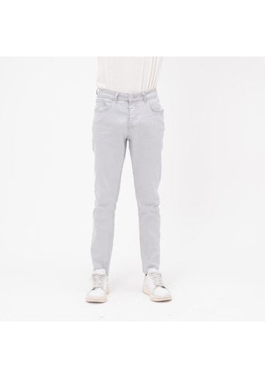 Düz Renk Erkek Kot Pantolon (550889904) Lacivert