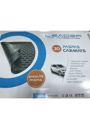 Bmw X5 3D Havuzlu Paspas 2007-2012 Arası Siyah Leader Marka
