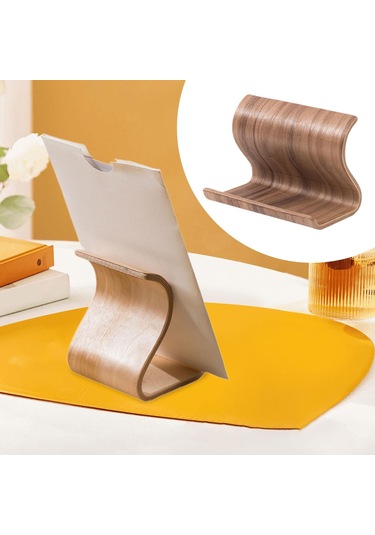 Suntek Telefon Tutucu Masa Aksesuarları Kararlı Kahverengi-l