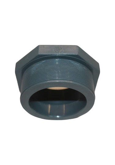 2,5″ x 3″ PVC Dişli Redüksiyon Adaptör – Erkek-Dişli – Sulama & Tesisat Uyumlu