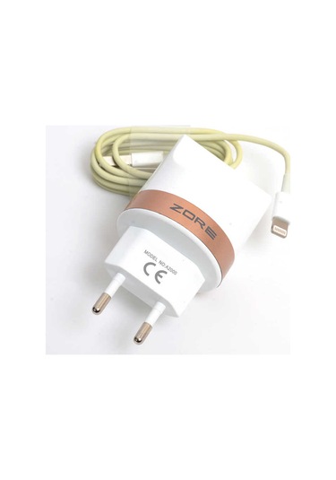 Mobilefix Tiger 2000 Mah 2 İn 1 Lightning Ev Şarj Seti - Beyaz Beyaz