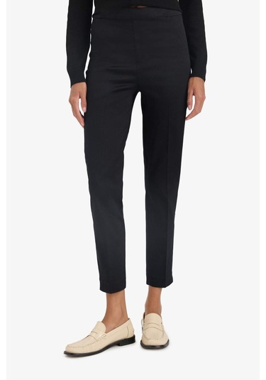 Defacto Sigaret Normal Bel Düz Paça Saten Pantolon J8743az25wnbk27 Siyah