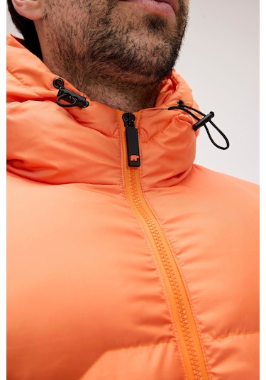 Axel Turuncu Erkek Kapüşonlu Mont-orange Turuncu