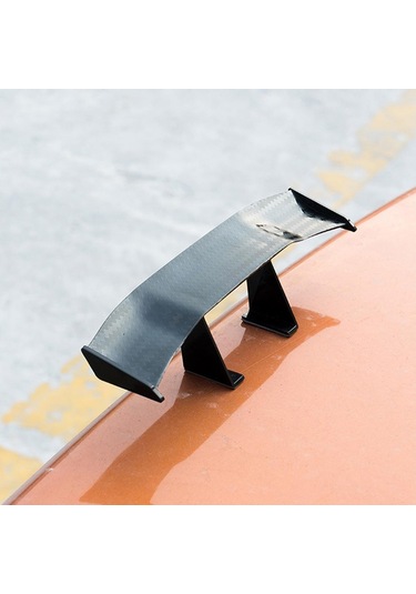 Suntek Araba Mini Spoiler Kanat 6.7 Inç Uzunluk Kolay Kurulum Aksesuarları Siyah