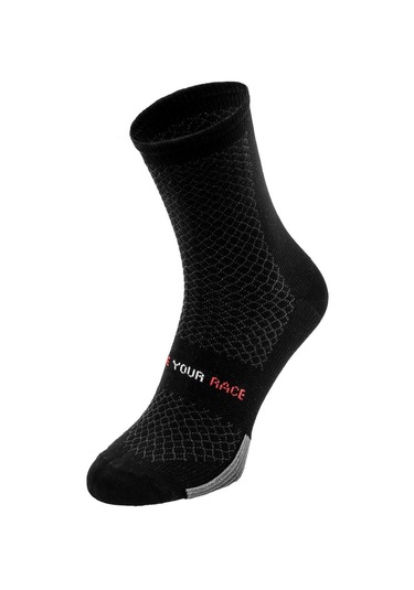 R2 Endurance Unisex Bisiklet Çorabı Siyah 39-42 Siyah