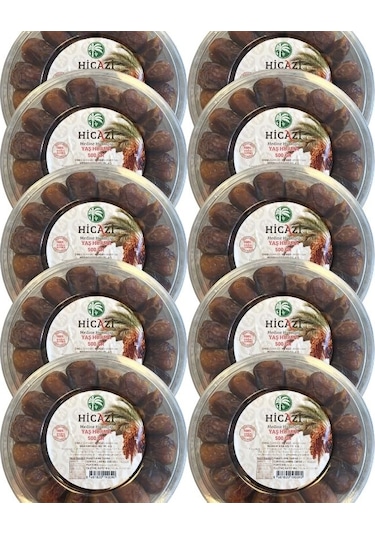 Sukkari Taze-yaş Hurma 10'lu 500grx10 5kg 5 KG