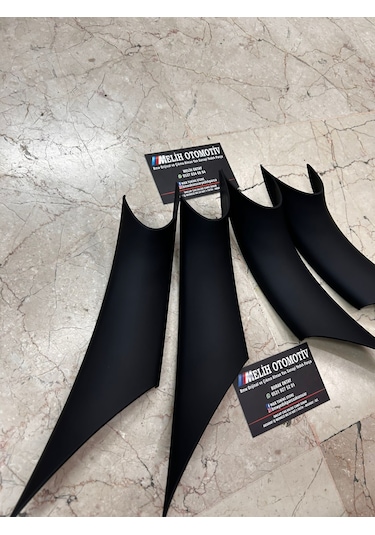 Bmw 3 Serisi F30-32-33-36 Kapı Tutamak Kaplaması Siyah Set 4parça