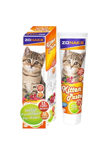 Zonaks Kitten Yavru Kedi Vitamin Paste 100 G