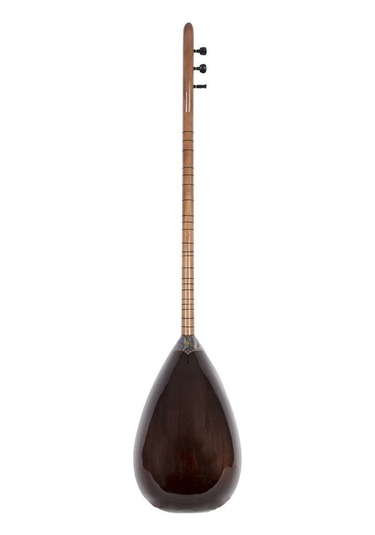 Saz-z-2-4 Saz-z-2-4 Ceviz-abalone Klavye Uzun Sap Bağlama
