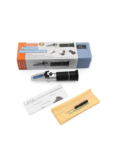 ATC ST20 Süt Refraktometre 0-20 % Süt Numunelerine Özel