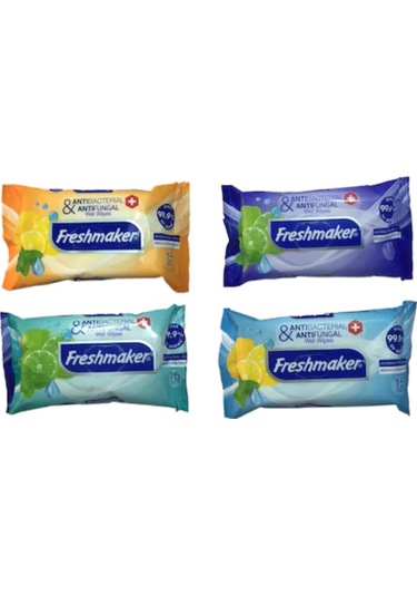 Freshmaker Antibakteriyel Islak Cep Mendili 36 X 15'Li