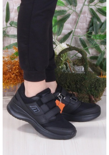 M.p Diana Rahat Hafif Cırtlı Kadın Sneaker Ayakkabı Siyah