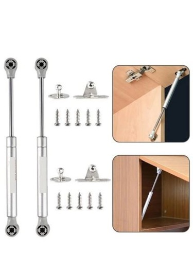 Mobilya Dolap Kalkar Kapak 2 Adet Gazlı Hidrolik Piston 120n - Mo