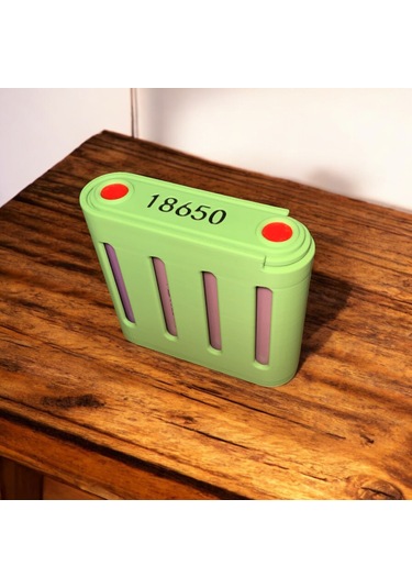 18650 Taşınabilir Pil Kutusu 4lü