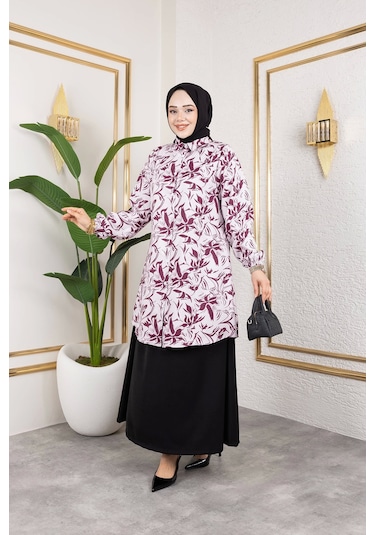 Etekli İkili Takım - Bordo / T0106 Bordo