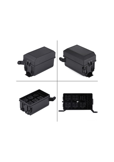 Yaozixa Araç Röle Ve Sigorta Tutucu, 41 Pinli Evrensel Suv Off-road Kamyonet Uyumlu, Abs+metal, Kolay Kurulum