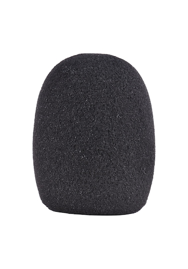 Fosenze Siyah Mikrofon Muhafaza Kılıfı Tekli Paket - Ktv/karaoke İçin 76mm Yükseklikli, 60mm Dış/40mm İç Çaplı Sprey Koruması