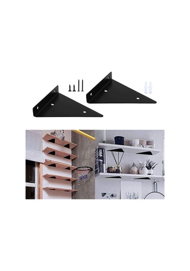 Suntek Kitapçı Kapalı Garaj Siyah B Için Raf Aparatı Destek