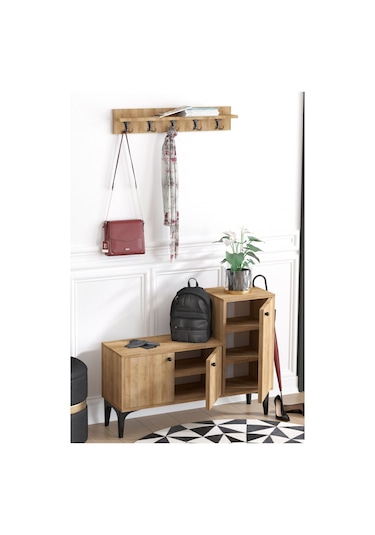 Decormet Simon Ayakkabılık Safir Meşe -dec-20036 Diğer