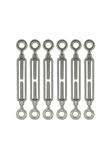 Willowhaven 6 Adet M6 304 Paslanmaz Çelik Gergi Burgusu, Gözlü Gergi Vidaları Diğer