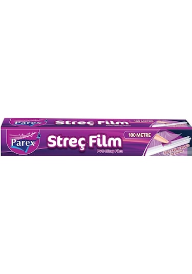 Parex Streç Film 100 Metre Kesme Bıçağı  Şeffaf