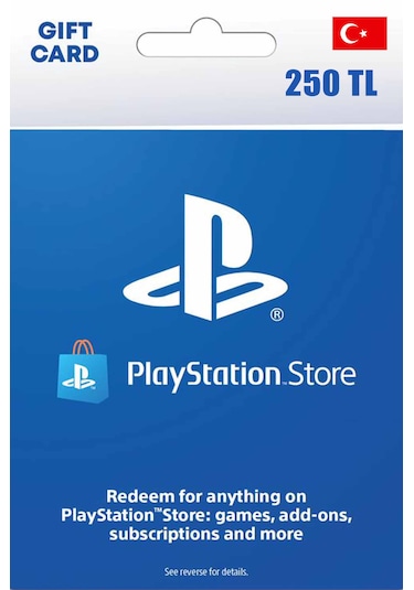 Playstation Hediye Kartı 250 Tl