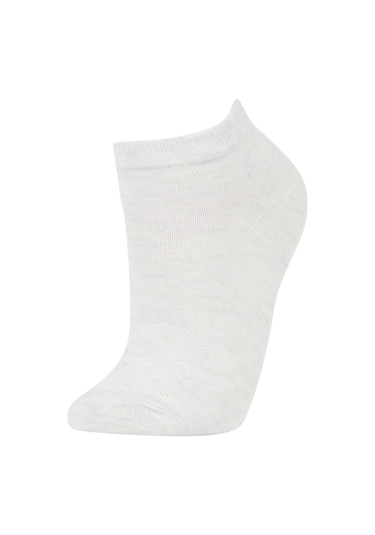 DeFacto Kız Çocuk 5'li Pamuklu Patik Çorap Y1937A6NSKR1