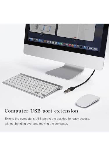 4635 Usb Uzatma Kablosu 10 Metre Uzatıcı Dişi Erkek