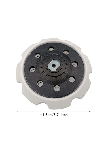 Suntek 8 Delikli Zımpara Destek Pedi Ahşap, Metal, 6-inç