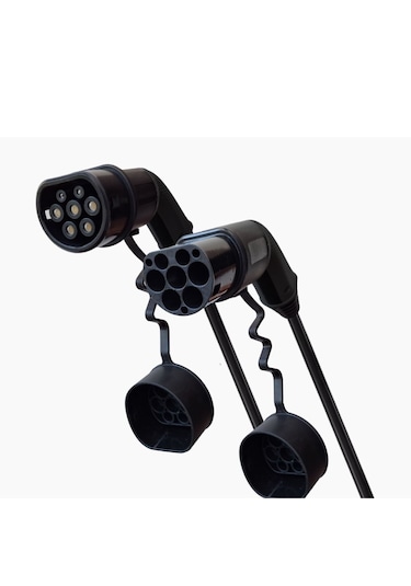 CksEnerji Tip-2 Şarj Kablosu 22 Kw / 3A / 3M 380V Ac +  Taşıma Çantası