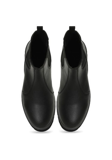 Kinetix Verter 4pr Siyah Kadın Chelsea Bot Siyah