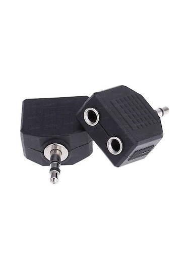 3,5mm Stereo Jack Çoklayıcı - 3,5mm Kulaklık Çoklayıcı (20cm)