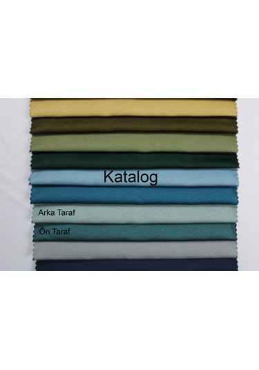 Dauble Blackut Karartma Perde Tek Kanat 1x2 Amerikan Pileli Fon Perde Petrol