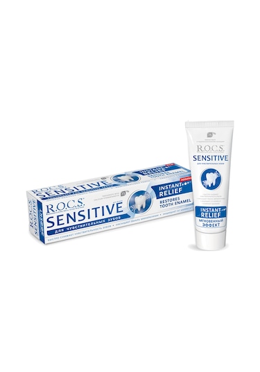 Rocs Sensitive Instant Relief Hassas Dişler için Rahatlatıcı Diş Macunu - 94 G