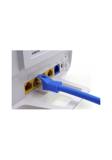 Irenis CAT7 Kablo S/FTP LSZH Ethernet Network Lan Ağ Kablosu 1 M-Mavi