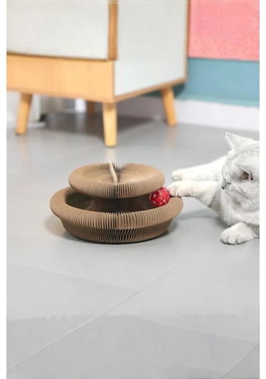 Akıllı Kedi Tırmalama Ve Oyun Yatağı