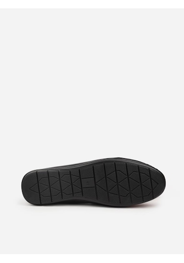 Pierre Cardin 90155 Hakiki Deri Siyah Erkek Günlük Ayakkabı Siyah