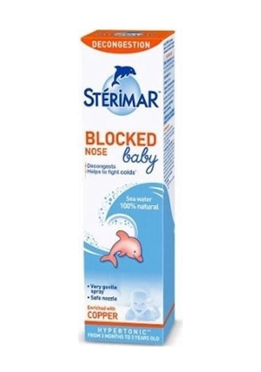 Sterimar Baby Hipertonik Deniz Suyu Burun Spreyi 100 ML
